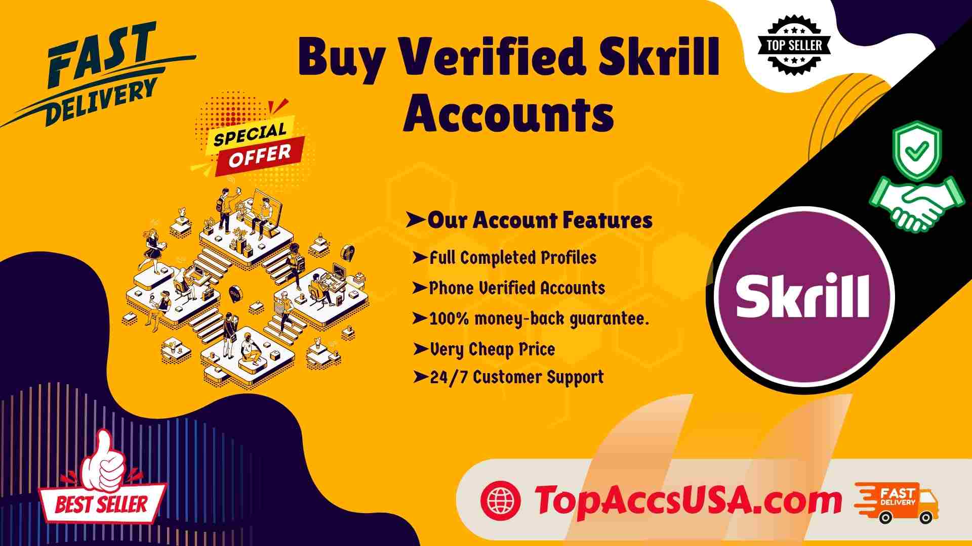 buy verified skrill accounts