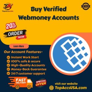 buy verified webmoney accounts