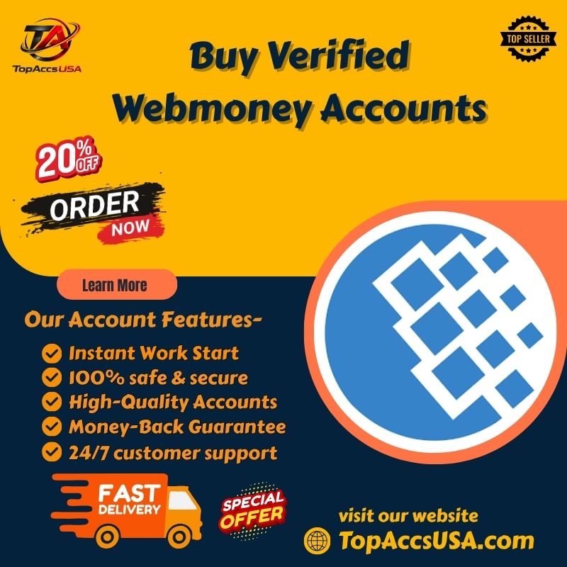 buy verified webmoney accounts